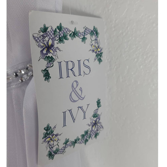 Iris and Ivy Girls Flower Girls Wedding Event First Communion Dress 8 NWT - Picture 4 of 6